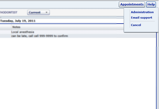 Appointments Scheduler